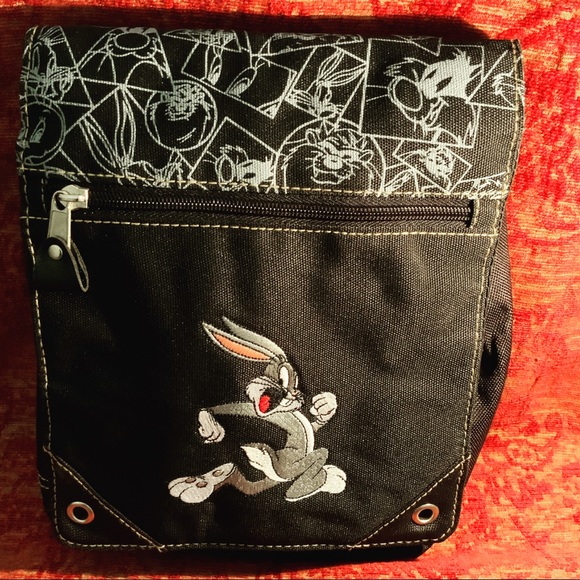 Vintage WB Looney Tunes small nylon backpack 🐰🐰 - Picture 1 of 6
